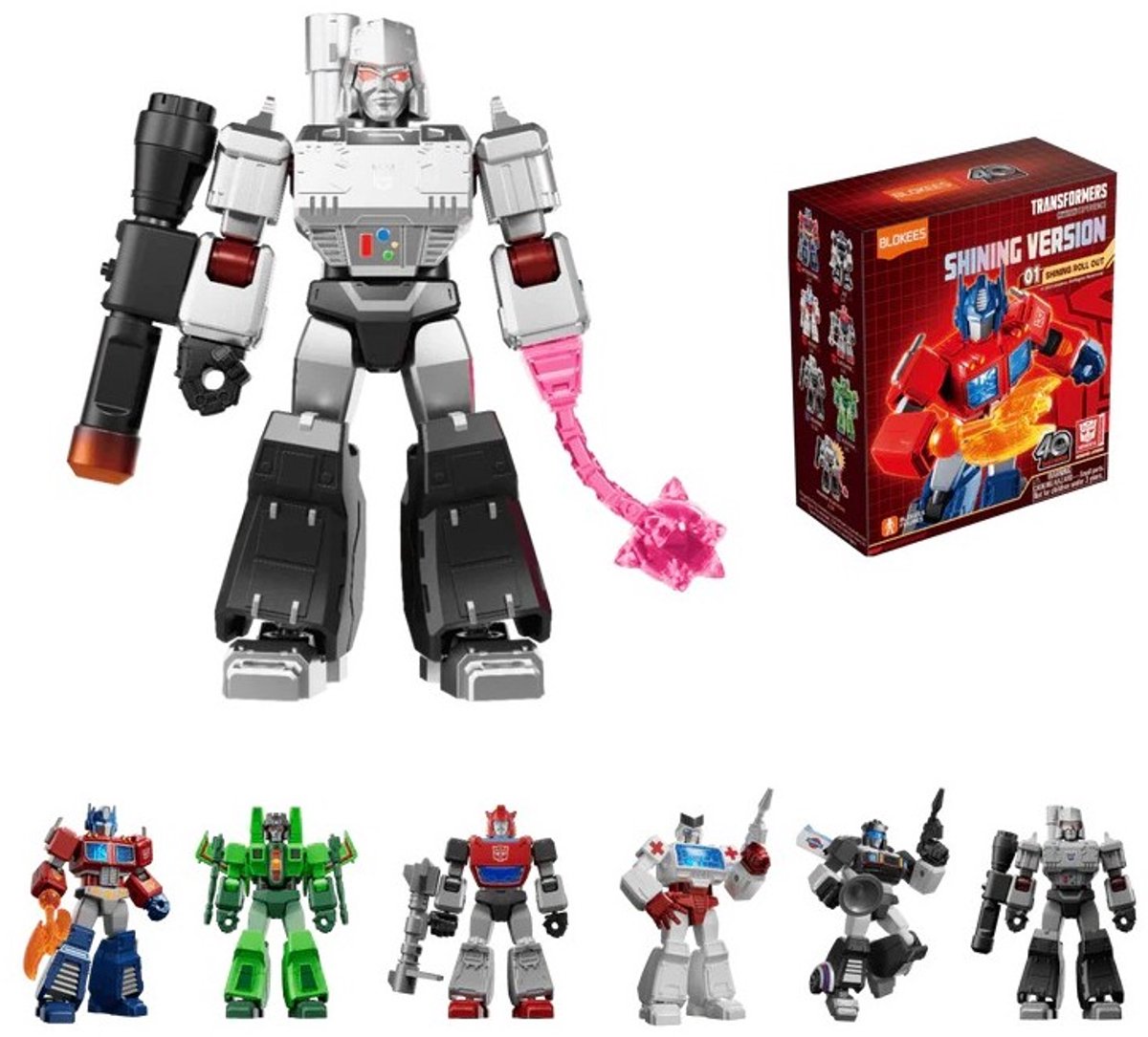 Transformers - Shining Version 01 - Shining Roll Out [Counter Display Box]